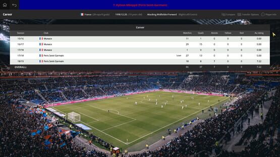 Screenshot Global Soccer Manager 2019
