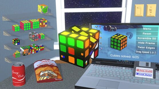 Screenshot Glow Cubes
