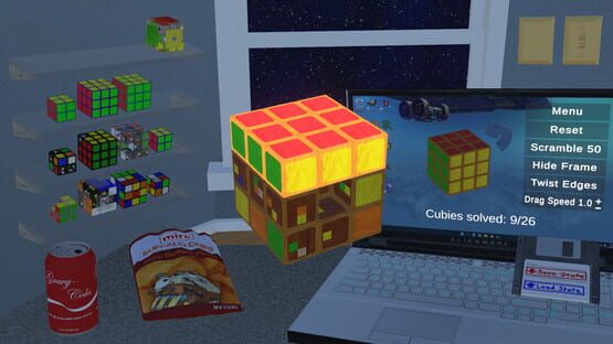 Screenshot Glow Cubes