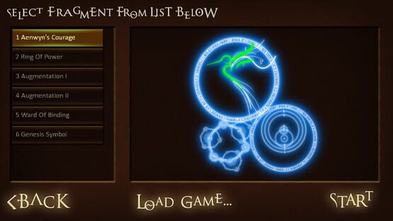 Screenshot Glyphs Apprentice