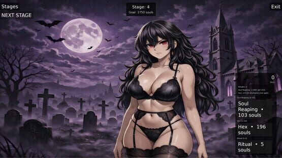 Screenshot Goth Clicker