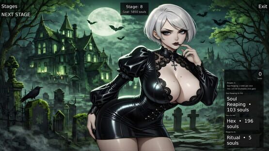 Screenshot Goth Clicker