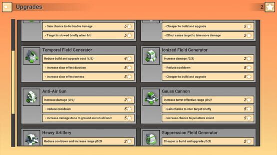 Screenshot Grid Defense