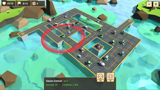 Screenshot Grid Defense