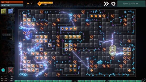 Screenshot Grid Forge TD