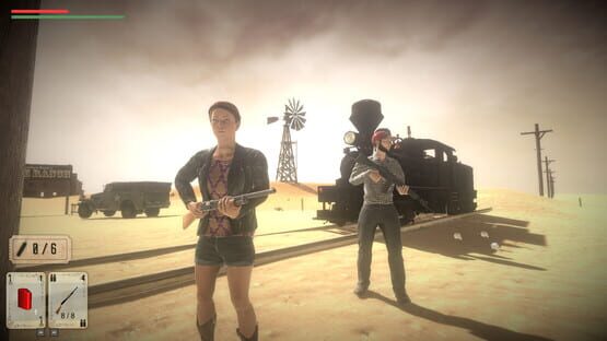 Screenshot Gunslingers of the Wasteland vs. The Zombies from Mars