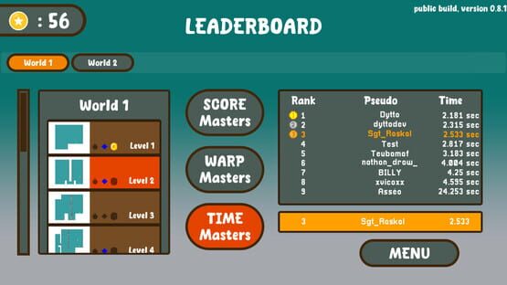 Screenshot Gunzzle: Warp Master