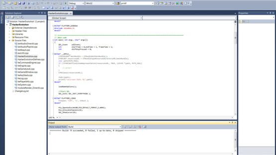 Screenshot Hacker Evolution Source Code