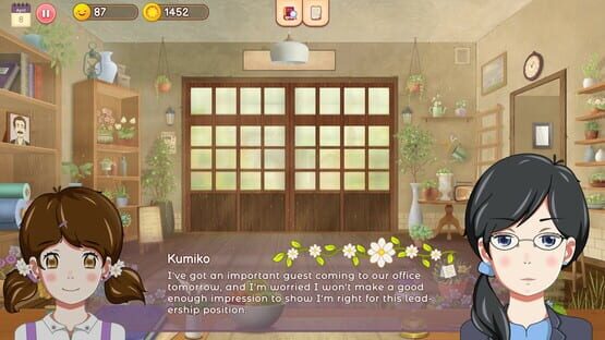 Screenshot Hanako's flower shop