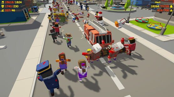 Screenshot Harvester vs. Zombies