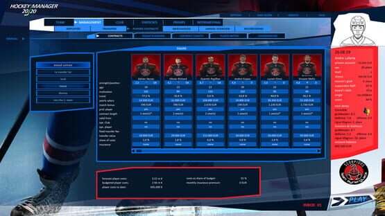 Screenshot Hockey Manager 20|20
