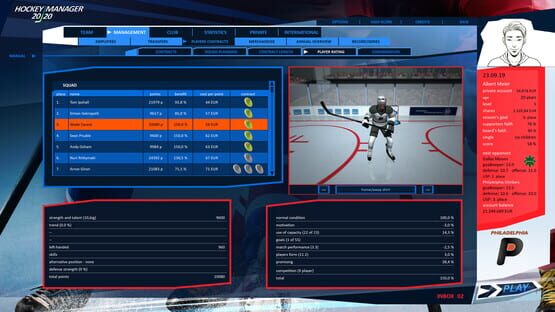 Screenshot Hockey Manager 20|20
