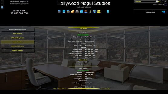 Screenshot Hollywood Mogul 4