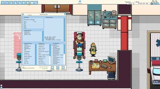 Screenshot Hospitalize