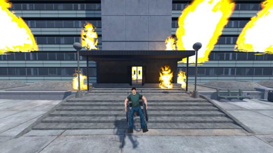 Screenshot I Broke My Legs and Got Left Behind in a Burning Hospital