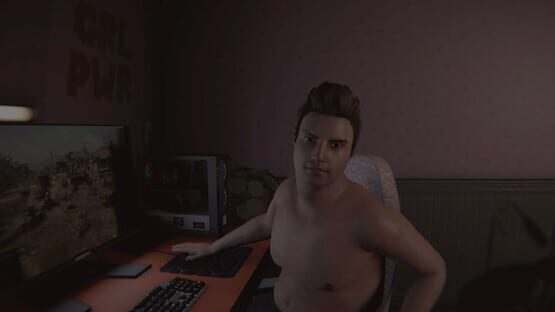 Screenshot I woke up in the house of a fat man: he's over 30 years old and loves beer and games