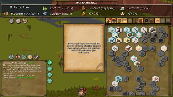 Screenshot Idle Civilization