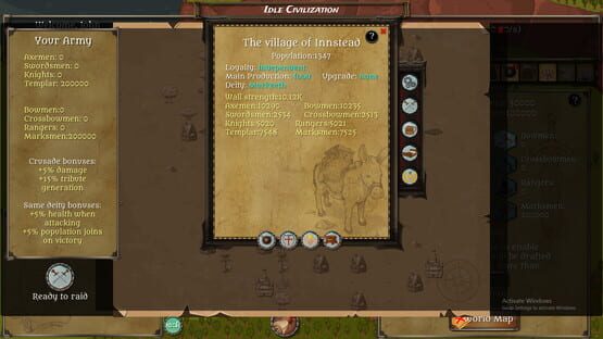 Screenshot Idle Civilization