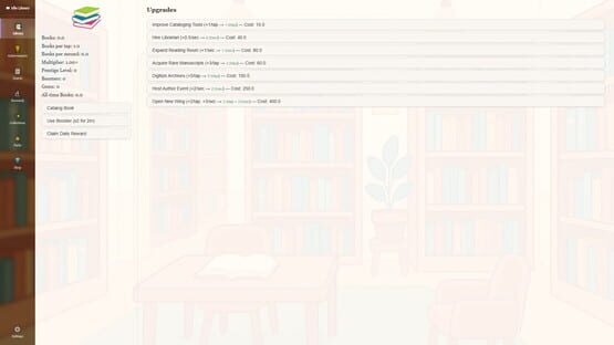 Screenshot Idle Library