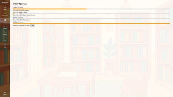 Screenshot Idle Library