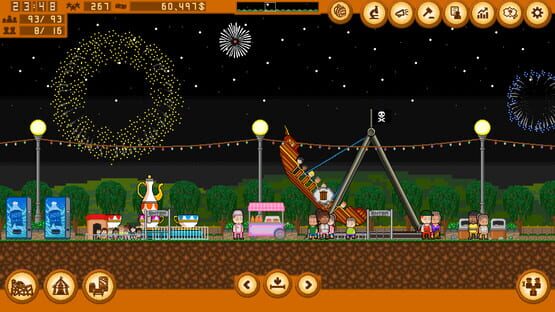 Screenshot Idler Coaster