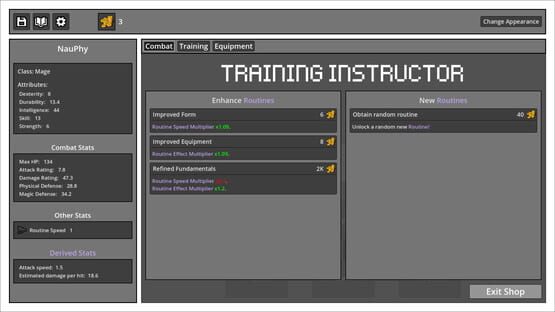Screenshot Incremental Dungeon