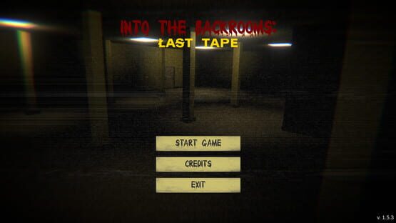 Screenshot Into the Backrooms: Last Tape