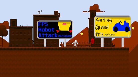 Screenshot Jumping Platform Minigame