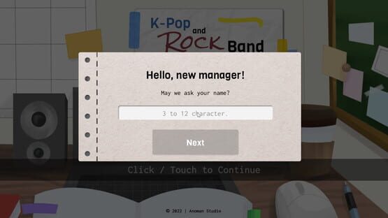 Screenshot K-Pop & Rock Band Manager