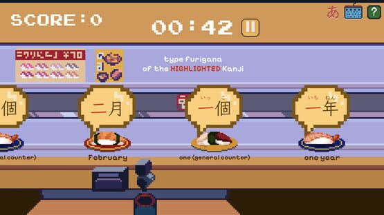 Screenshot Kanji Cats