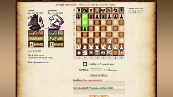 Screenshot King of Crowns Chess Online