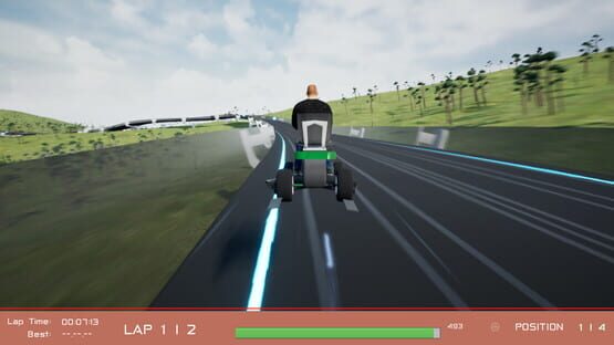 Screenshot Lawnmower Game: Space Race