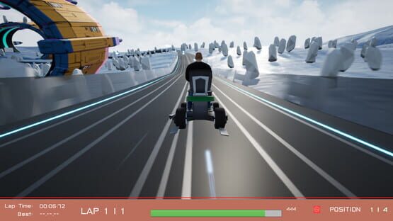 Screenshot Lawnmower Game: Space Race