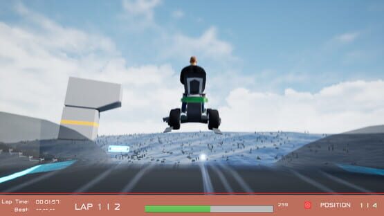 Screenshot Lawnmower Game: Space Race