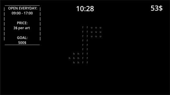 Screenshot Letters of Art