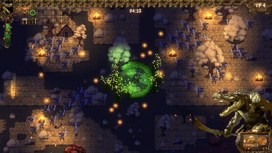 Screenshot Lizard Survivors: Battle for Hyperborea