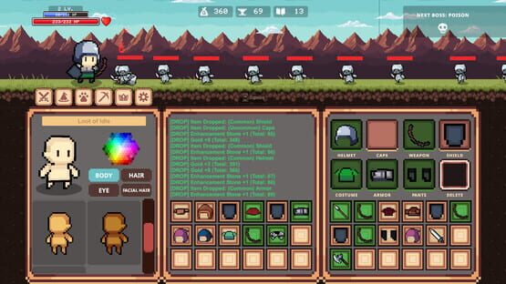 Screenshot Loot of Idle