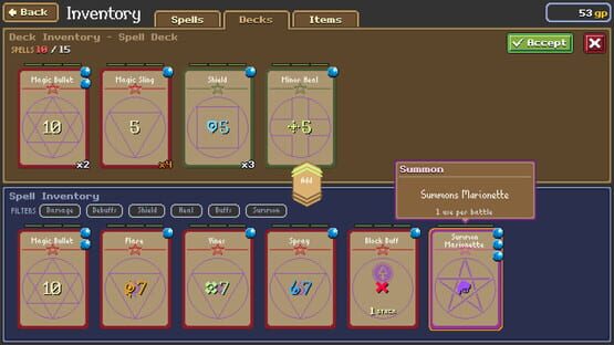 Screenshot Magecraft: Spellbuilding