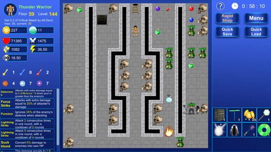 Screenshot Magic Tower: Destroy the Wormhole