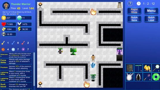 Screenshot Magic Tower: Destroy the Wormhole