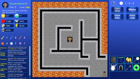 Screenshot Magic Tower: Destroy the Wormhole