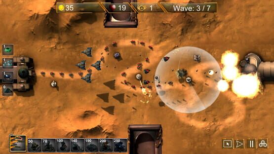 Screenshot Marswar TD