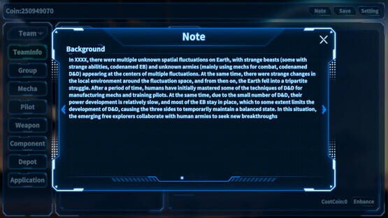 Screenshot MechaJourney