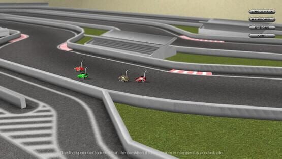 Screenshot MicroRC Simulation