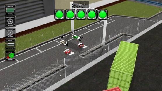 Screenshot MicroRC Simulation