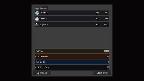 Screenshot Mining Shift