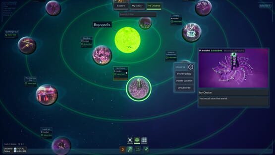 Screenshot Mix Universe