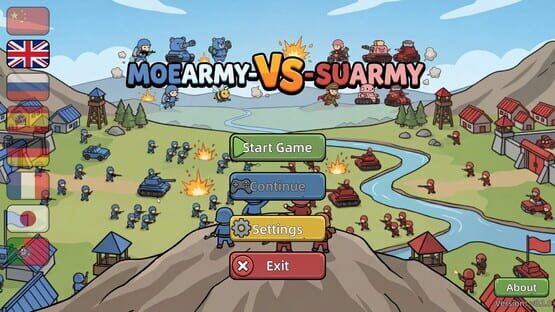 Screenshot MoeArmy vs. SuArmy