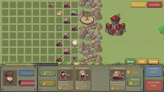 Screenshot MoeArmy vs. SuArmy