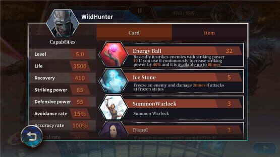 Screenshot Moonlight Warrior